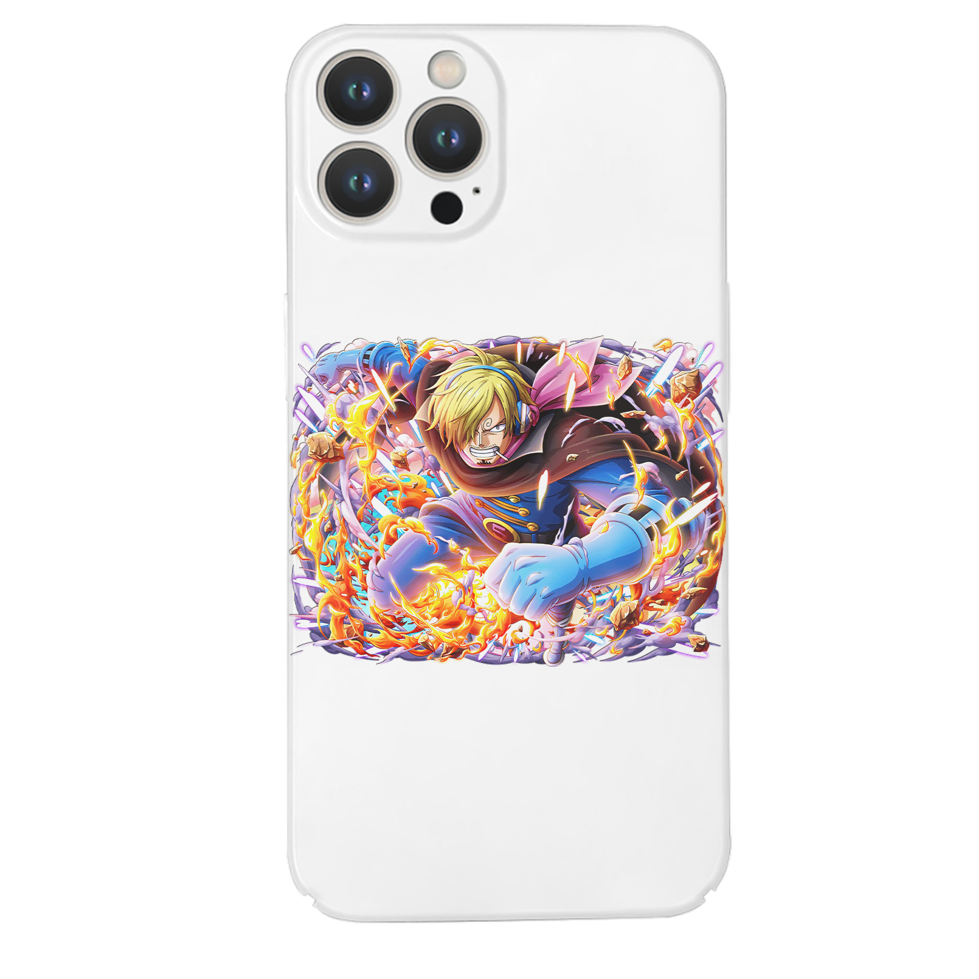 （画像用） ワンピース サンジ ONE PIECE Sanji 【iPhone 14シリーズ対応】ハードケース
